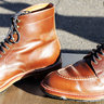 Joe Works Apron Front Derby Boot Sz. 10.5 6LAST - Chestnut Shell Cordovan (Shinki)