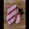 CESARE ATTOLINI Napoli pink striped silk tie authentic - NWT