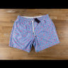 ISAIA Napoli blue floral swim shorts authentic - Size XL - NWT