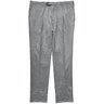 Rota Single-Pleat Wool Flannel Pants Light Gray IT54/38