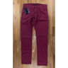 INCOTEX slim-fit magenta cotton jeans style trousers - Size 32 - NWT