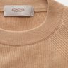 NWOT Agnona Pure Cashmere Camel Crewneck Sweater Handmade Italy Size 40