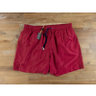 CANALI solid burgundy red swim shorts - Size XL - NWT