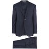 Corneliani Full-Canvas Academy Birdseye Check Super 130s Wool Suit 48R/38R Drop7 Navy