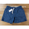 LUCIANO BARBERA blue paisley print swim shorts - Size XL - NWT