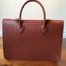 RUTHERFORDS BRIDLE LEATHER MUSIC CASE-STYLE BRIEFCASE