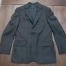J Crew Legacy Herringbone Jacket Blazer Sportcoat, Charcoal Grey, 40R