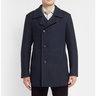 As-new BOGLIOLI cotton-wool navy peacoat (jacket) - 38US / 48IT