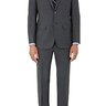 NWT Sartorio Napoli Kiton Handmade Charcoal Wool Suit 38R Retail $4,000