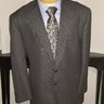 Oxxford Clothes Gray Suit Size 48 R