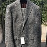 SOLD - SuitSupply Napoli Brown Check Suit 36s