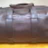 Unused Troubadour Brown Leather Day (Duffle) Bag (RRP £1375)