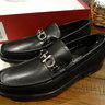 SOLD NIB Salvatore Ferragamo Master Bit Loafers Black 10D $540