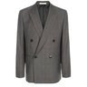 SOLD❗️PAUL SMITH Full Canvas Grey Check Wool Double Breasted Blazer 38
