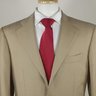 SOLD $5200 Sartoria Attolini Napoli Tan Super 150s Suit 38 40R 48 50EU