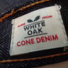 SOLD Reproduction 1953 Dickie's "Ranch Fit" jeans in White Oak Cone Mills Denim, by Palmer Archives!