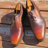 SOLD -BNIB Norman Vilalta patnated leather oxfords with Corthay shoe trees