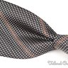 NEW - ERMENEGILDO ZEGNA CENTENNIAL Woven Striped Silk Luxury Tie RARE - 3.625"