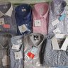 Lot of 8 BNWT shirts, Richard James and Chester Barrie size 16 - 16.5 SOLD