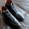 Alden Shell Cordovan 'Dr. Jones' Indy Boots, Plaza, Black, 9.5D