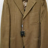SOLD! - Sartoria Partenopea 42R Olive Green Textured 3-Button Wool Blazer Sportcoat