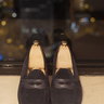 J. FitzPatrick Madison Loafers UK 8.5 Navy Suede