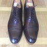 Carmina Cap Toe, 8.5 UK, Espresso Calf