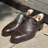 [SOLD] Saint Crispins Semi-Brogue Oxfords in Mountain Calf US 9 UK 8F