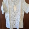 Robert Geller Linen Henley NWT size 46