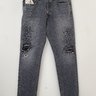 SOLD: NEW Kapital Kountry 14oz Black Denim 5P Monkey Cisco (3yr Fade) - Size 34