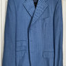 NWT blue herringbone Sartoria Castangia sportscoat/blazer