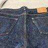 Samurai 710XX Selvedge 19 OZ Jeans, Size 36x36 (washed) (From Japan, with Levi's tab)