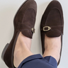 Carmina Unlined Loafer - Free global shipping