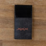 ERMENEGILDO ZEGNA COUTURE XXX leather and coated canvas card holder