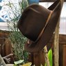 Cottle "Dylan" Hat, Brown Rabbit Fur, Size 2 (58-60cm-Size adjustable)
