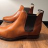 Crockett & Jones Chelsea 3 Boots in Chestnut Burnished Calf UK 8.5/US 9.5