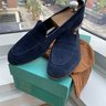 [Final Drop] Edward Green Padstow Blue Suede, 9/9.5, 95% new!