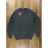 LORO PIANA gray baby cashmere v-neck sweater - Size 56 EU / 3XL - NWT