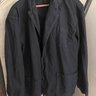 Epaulet Sinclair Sport Coat ~ Garment-dyed Grey tag size 46 (US ~XL)