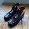 $700 Alden Barrie Tankers Color 8 Shell Cordovan Size 9 D w/ Box and Bags