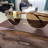 New Boxed Tom Ford Quantum of Solace Gold TF108 28L Sunglasses James Bond