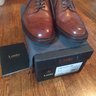 New size 9 UK Loake Chesters in mahogony