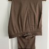 Ring Jacket Napoli Brown Loro Piana Wool/Cotton/Silk Trousers Size 48(US32)