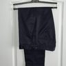 Ambrosi Napoli Flat Front Trousers Navy Drapers “Cotton Club” Size48 (US32)