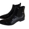 PRADA PATENT LEATHER CHELSEA BOOTS