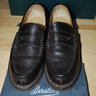 Paraboot Reims loafers in lisse café dark brown