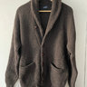 *SOLD* Drakes Shawl Cardigan - Cocoa (Brown) size 40