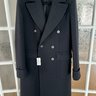 SOLD! BERG&BERG - FOX BROTHERS POLO COAT | NICOLAS | NAVY/BLUE | SIZE 52 R