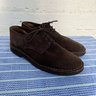 SOLD Drake's Brown Suede Wayford Derby - UK 10 US 11