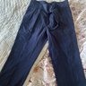 Rubinacci Gurkha trousers, Sz. 32, navy